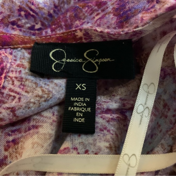 JESSICA SIMPSON PINK NARNIA LONG SLEEVE ROMPER - Picture 5 of 11